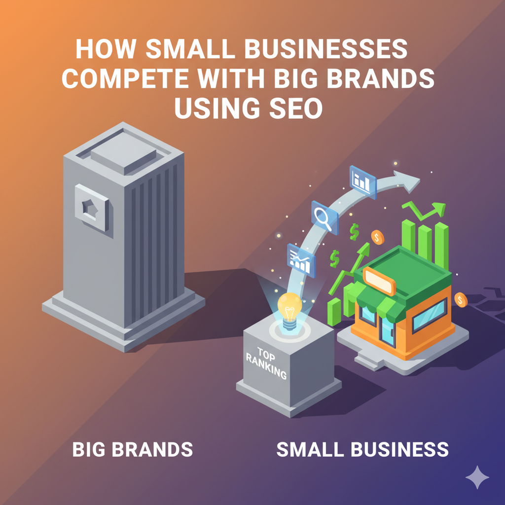 7 SEO Tips for Small Business strategy to compete with big brands